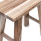 Rustico Reclaimed Teak Bench - Small, Natural