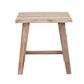 Rustico Reclaimed Teak End Table - Natural
