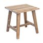 Rustico Reclaimed Teak End Table - Natural