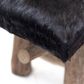 Rustico Leather & Teak Bench