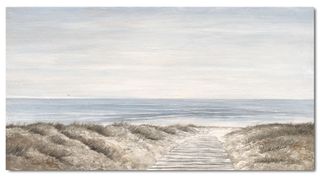 Off The Coast Framed Oil Painting 60x120