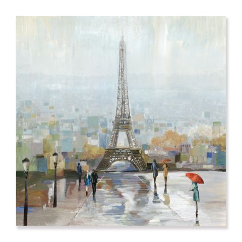 Parisian Style Canvas Print 60x60