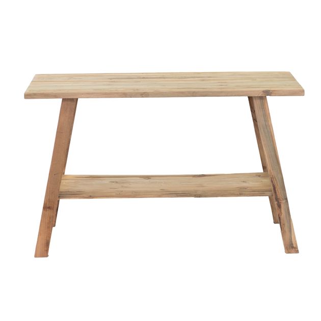 Rustico Reclaimed Teak Console Table Natural