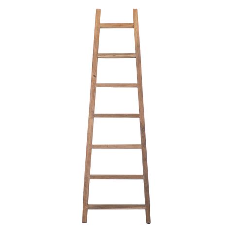 Reclaimed Teak Decor Ladder Small - Natural