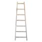 Rustico Reclaimed Teak Decor Ladder - Small, Whitewash