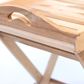 Rustico Reclaimed Teak Butlers Tray Table - Natural