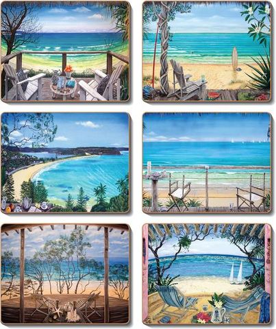 Coasters Coastal Ver 12x10 cm