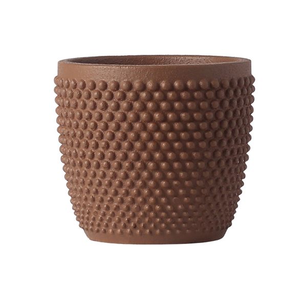 Polka Dot Planter Sienna 13.6x13.6x12.5