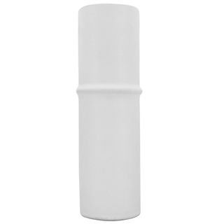 Ceramic Bamboo Vase White 7x23