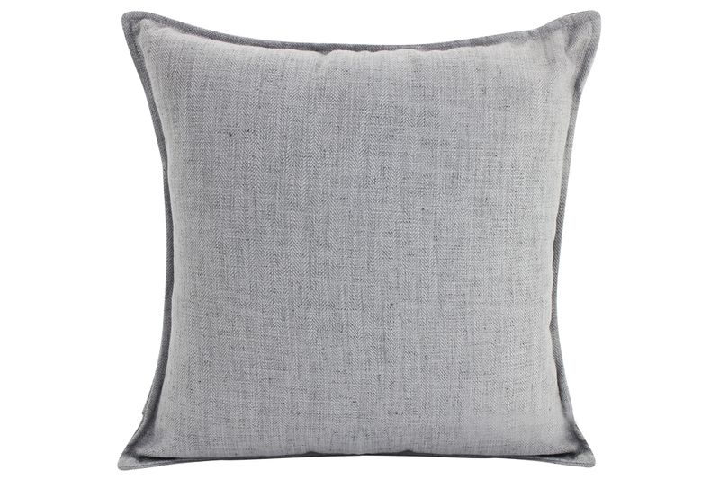 Linen Lt Grey Cushion 55x55cm