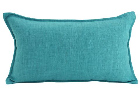 Linen Turquoise Cushion 30x50cm