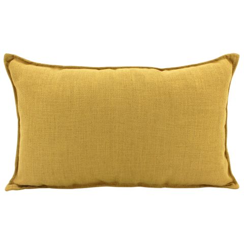 Linen Mustard Cushion 30x50cm