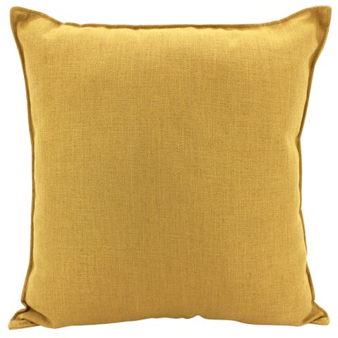 Linen Mustard Cushion 55x55cm