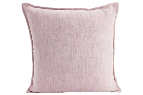 Linen Baby Pink Cushion 55x55cm