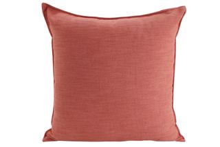Linen Rust Cushion 55x55cm