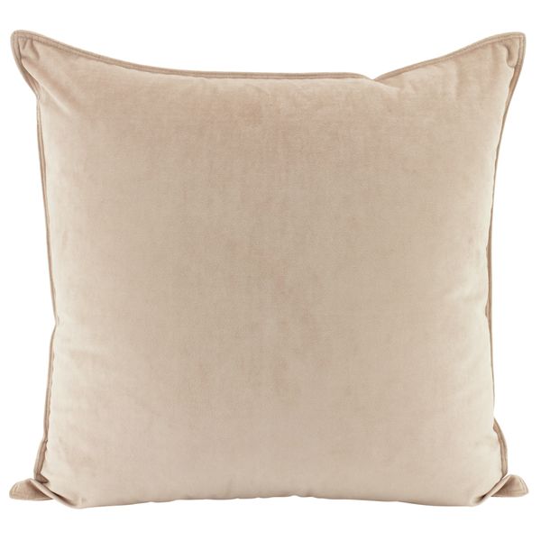 Velvet Cushion Nude 55x55cm