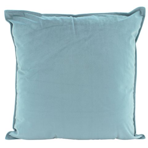 Velvet Cushion Steel Blue 55x55cm