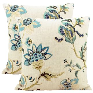 Marsh Paisley Linen Cushion 50x50cm