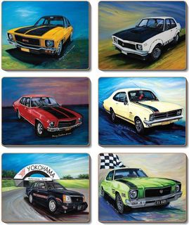 Coasters Hot Class Holden 12x10 cm