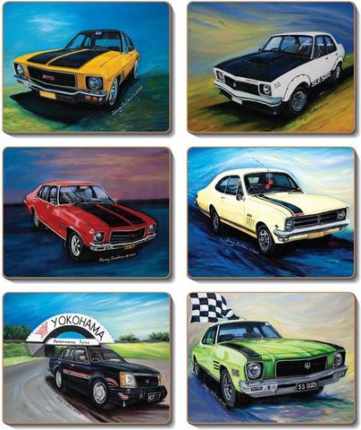 Coasters Hot Class Holden 12x10 cm