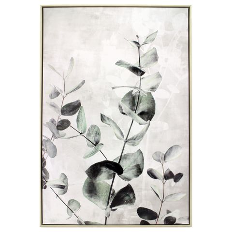 Eucalyptus Branch Painting 63x93 cm