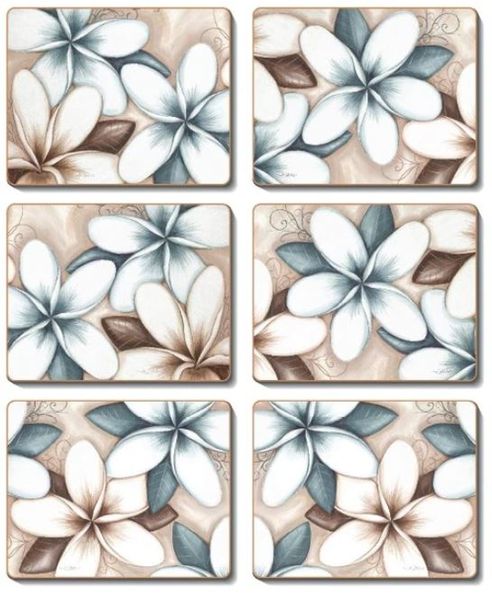 Placemats Ocean Frangipani 36.5x27.5 cm