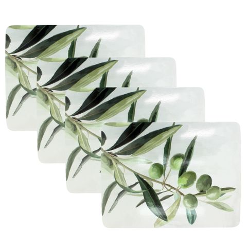 S/4 Olive Branch Placemats 30x40cm
