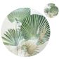 S/4 Round Palm Bouquet Placemats 33cm
