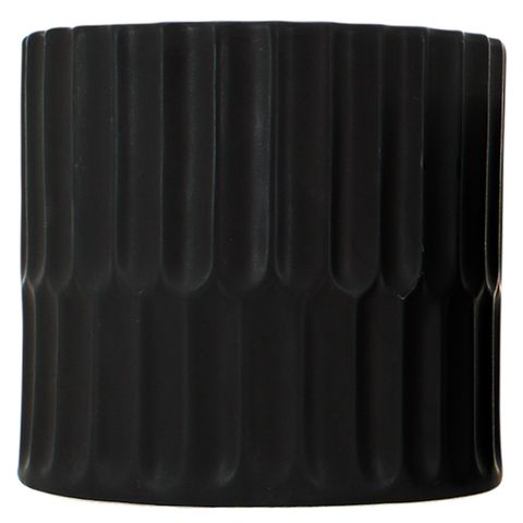 Pare Pot Matt Black 13x13 cm