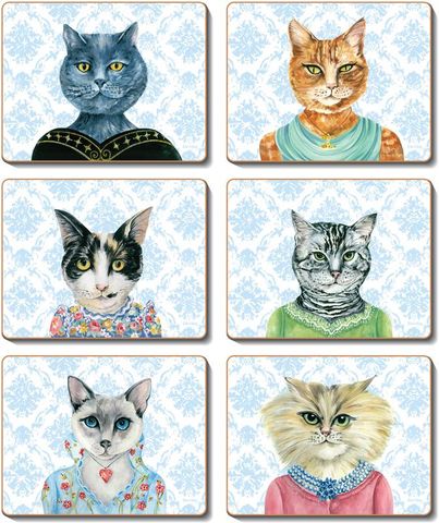 Placemats Lady Cat Luncheon 36.5x27.5 cm