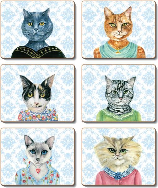 Placemats Lady Cat Luncheon 36.5x27.5 cm