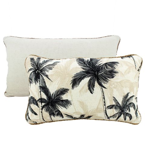 Autumn Tropics Linen Cushion 30x50