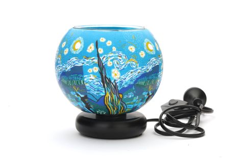Glass Electric Lamp, The Starry Night