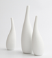 Dior White Ceramic Vase Small