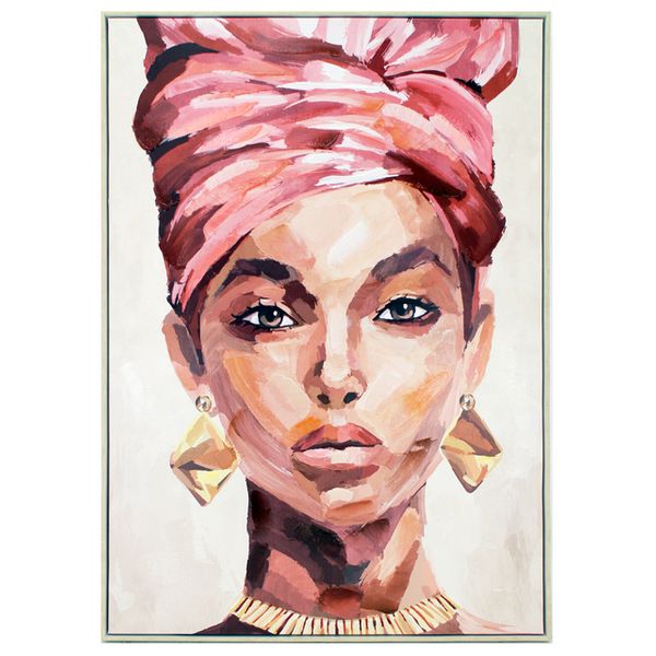 Headwrap Queen Painting 73x103 cm