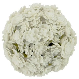 Flower Ball White 10cm