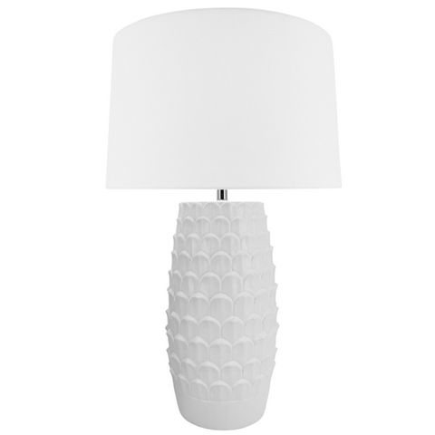 Artichoke Lamp B&S White 35x58 cm