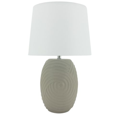 Swirling Lamp B&S Taupe 33x52.5 cm