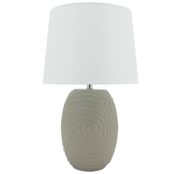 Swirling Lamp B&S Taupe 33x52.5 cm