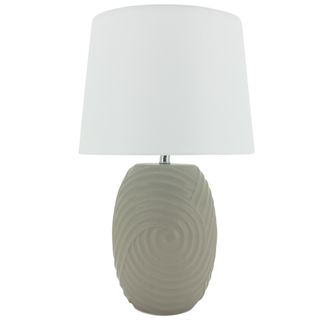 Swirling Lamp B&S Taupe 33x52.5 cm