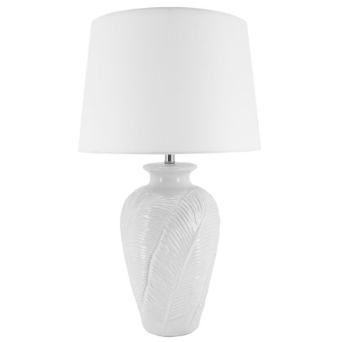 Alina Lamp B&S White 35x60 cm