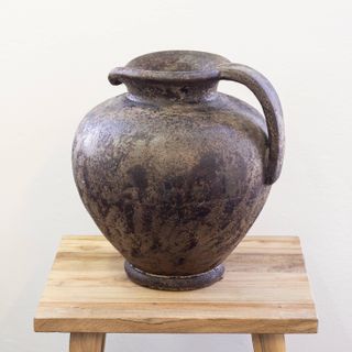 Terracotta Jug - Antiqued-Bronze 40x40 cm