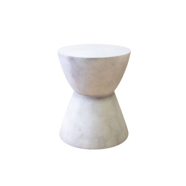 Westside Round Accent Table - Stone