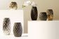 Euro Luxe Ceramic Vase - Matte Black Medium