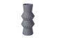 Totem Ceramic Vase -  Large Matte Grey