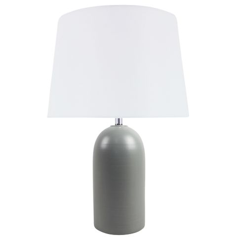 Bullet Table Lamp Grey 30x53 cm