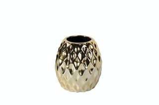 Euro Luxe Ceramic Vase - Champagne Small