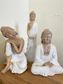 Namaste Monk 7.5x26 cm White