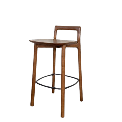 Avery Bar Stool, Walnut