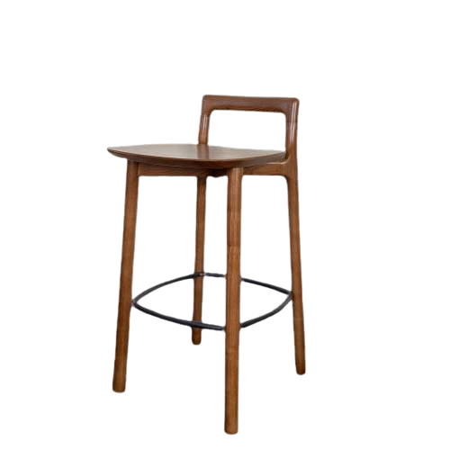 Avery Bar Stool, Walnut